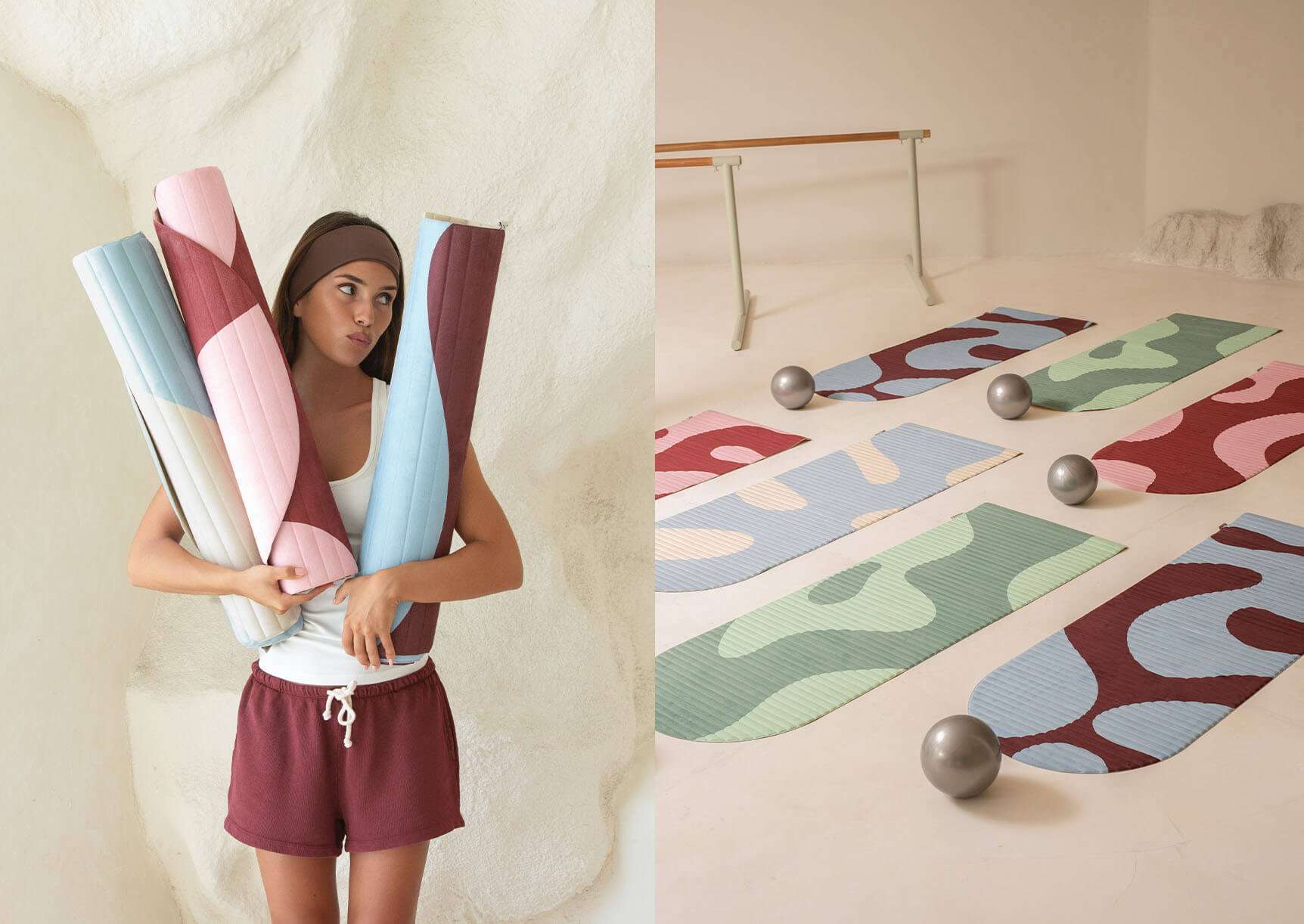 Almond Latte - BURGA Yoga Mat