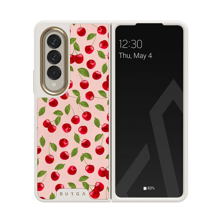 Afternoon Treat - Cherry Samsung Galaxy Z Fold 4 Case