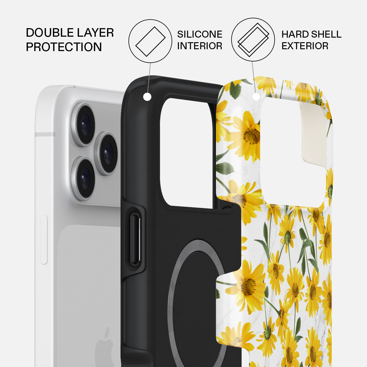 Summer Scent - Yellow Flower iPhone 17 Pro Max Case | BURGA