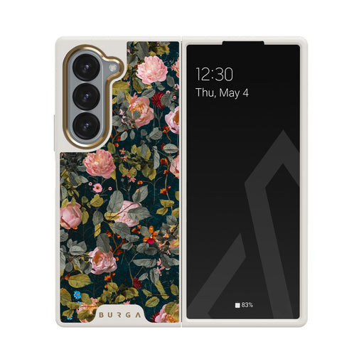 Bloomy Garden - Vintage Samsung Galaxy Z Fold 6 Case