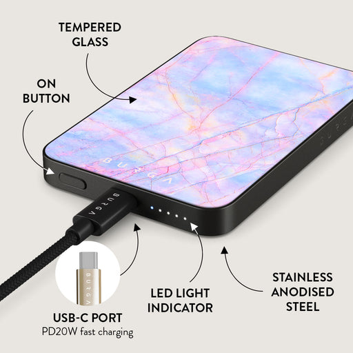 Cotton Candy - Magnetic Power Bank
