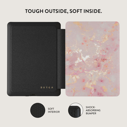 Golden Coral - Pink Kindle Paperwhite (11th Gen) Case