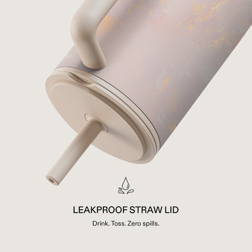 Golden Coral - Pink All Day Leakproof Tumbler