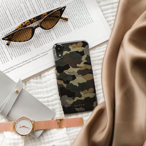 Tropical Green Camo - iPhone 15 Pro Case