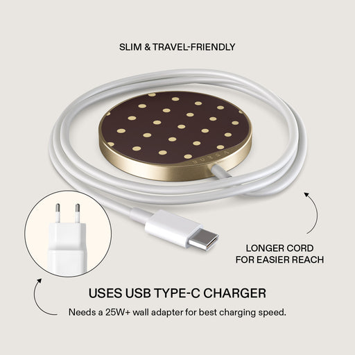 Sorry Busy - Magnetic Wireless Charger