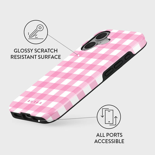 Think Pink - iPhone 16 Plus Case