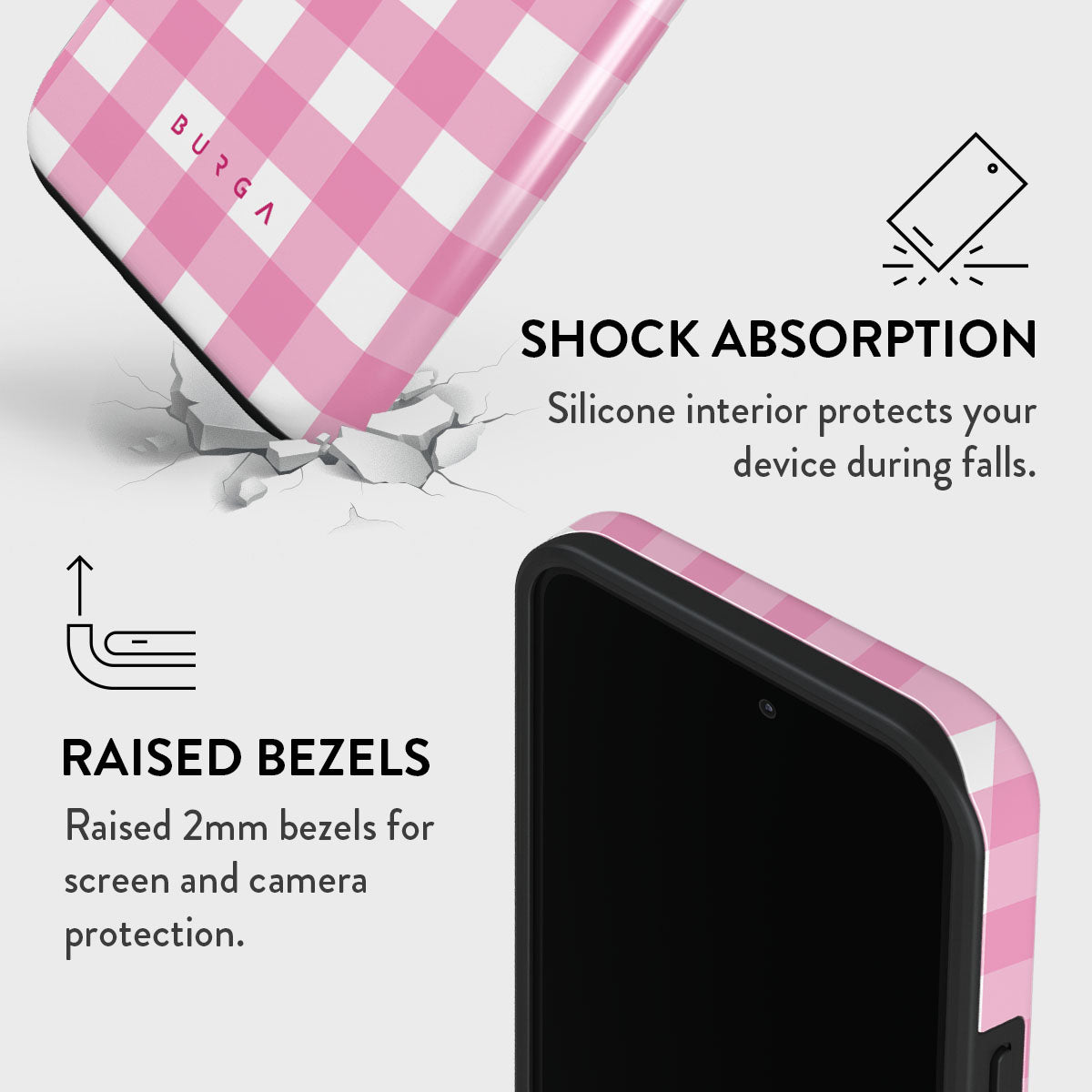 INGIDO Designed For IPhone 15 Pro Case 6.1 Inch, Liquid Silicone Case