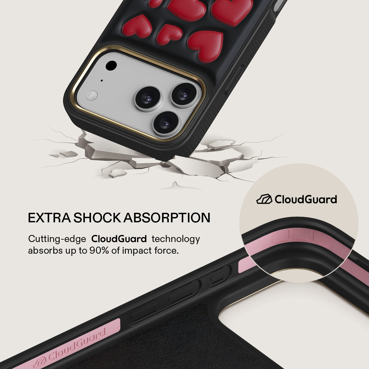 BURGAブルガiPhone17Pro Crush スマホケース Crush - iPhone 17 Pro Max Case | BURGA