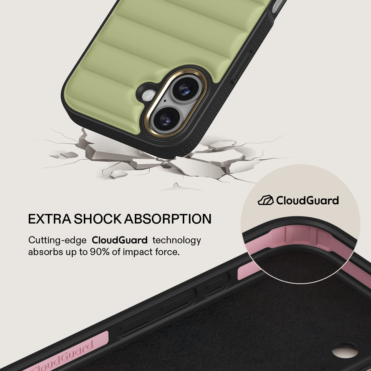 iPhone 17 Case, Matcha | BURGA