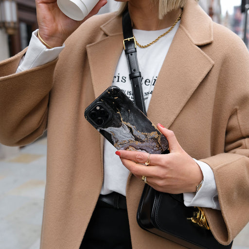 Northern Lights - Marble iPhone 15 Pro Case