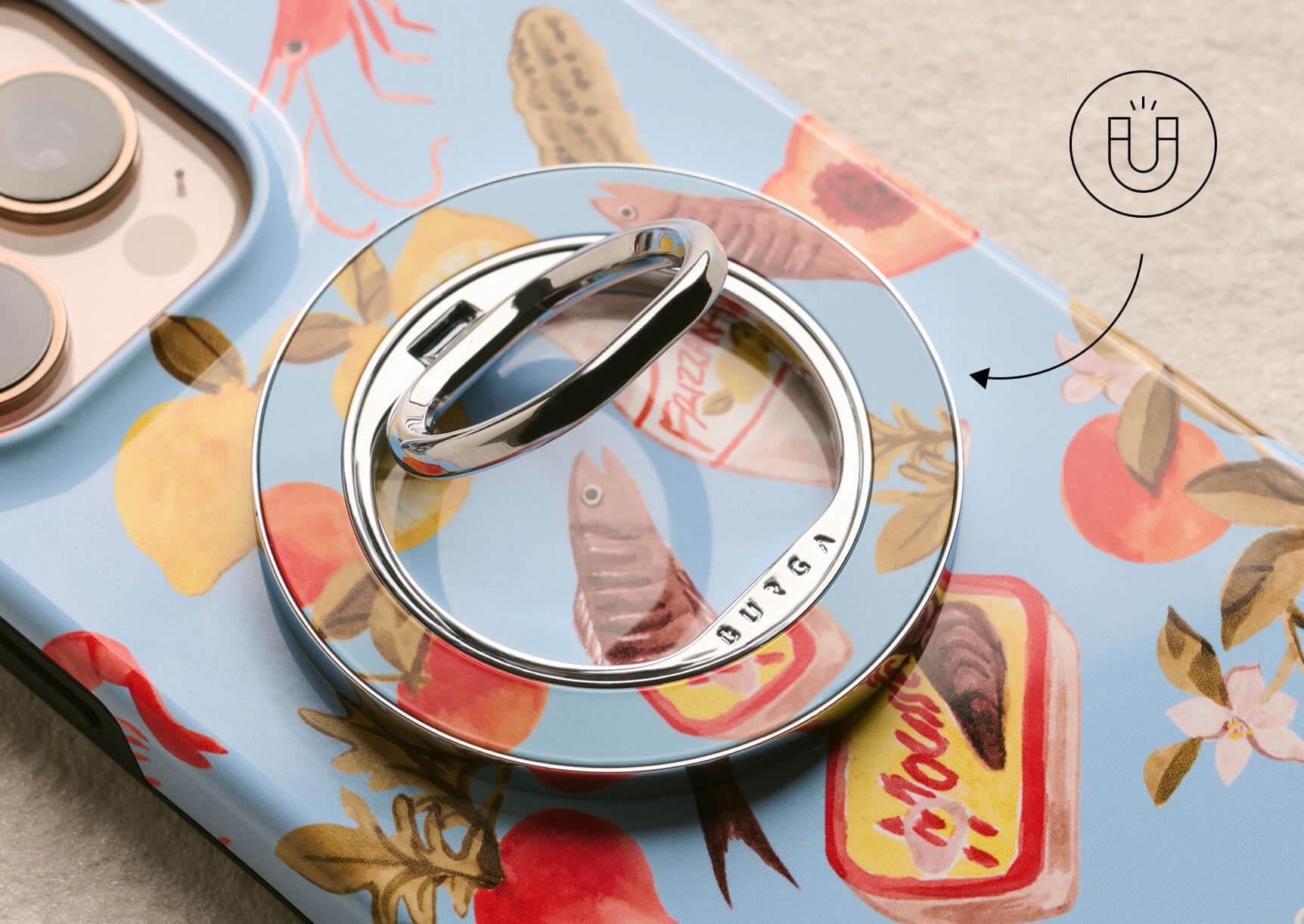 Bajo El Sol - Magnetic Ring Holder