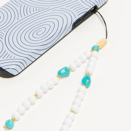 Santorini - Turquoise Phone Charm